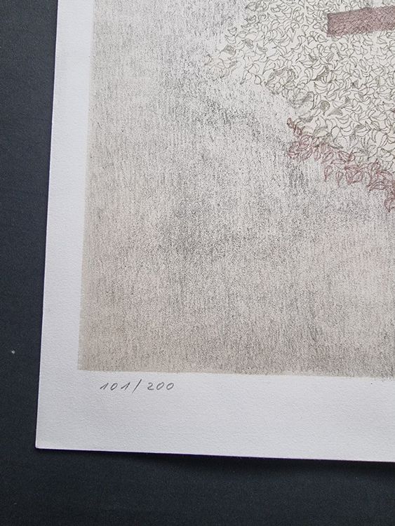 OSSI CZINNER LITHOGRAPHIE SIGNIERT NUMMERIERT 5