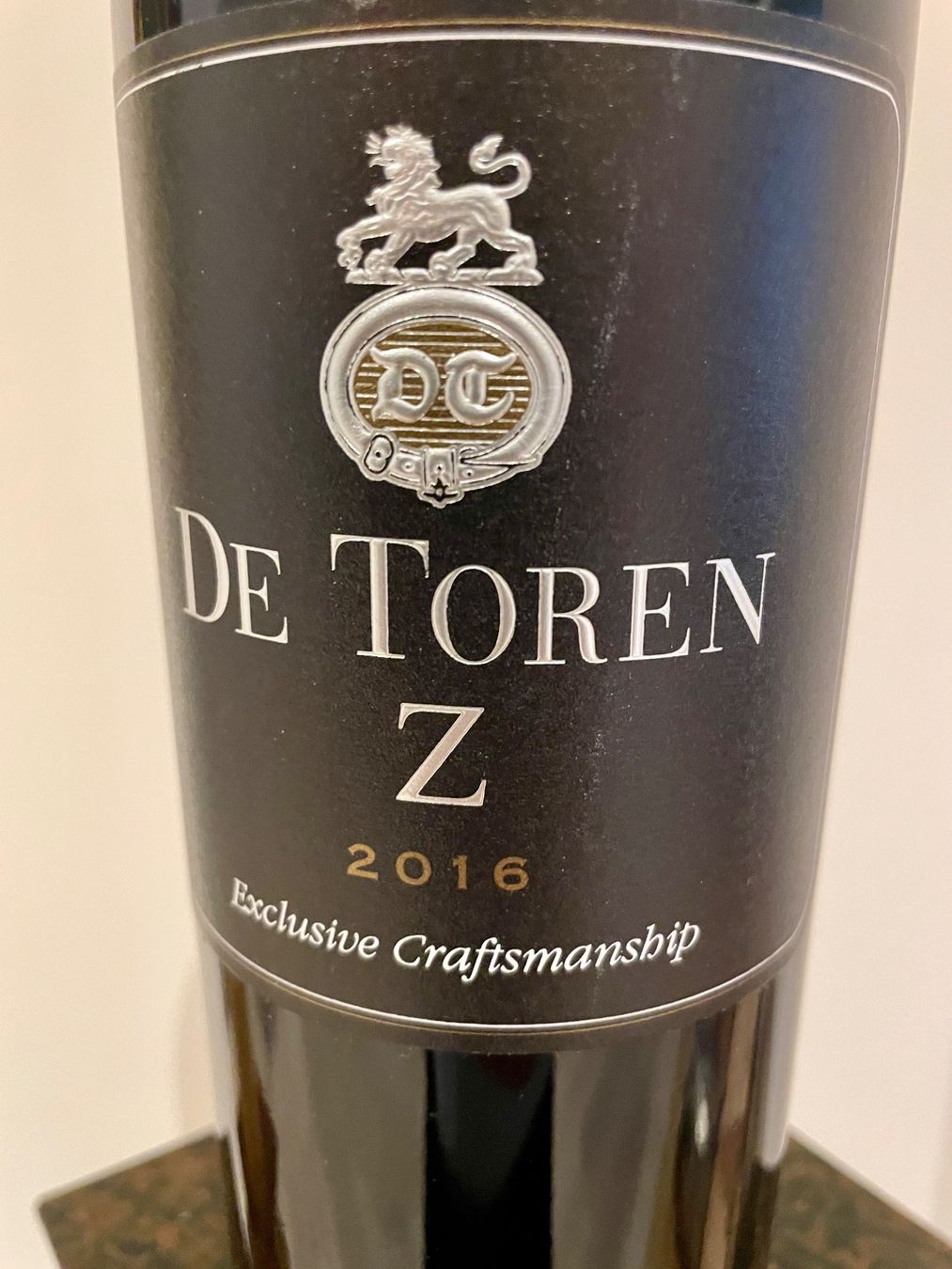 Wein: De Toren Z 2016 Z Private Cellar Exclusive – Neu (gemäss Beschreibung) aus Volketswil von rubin74