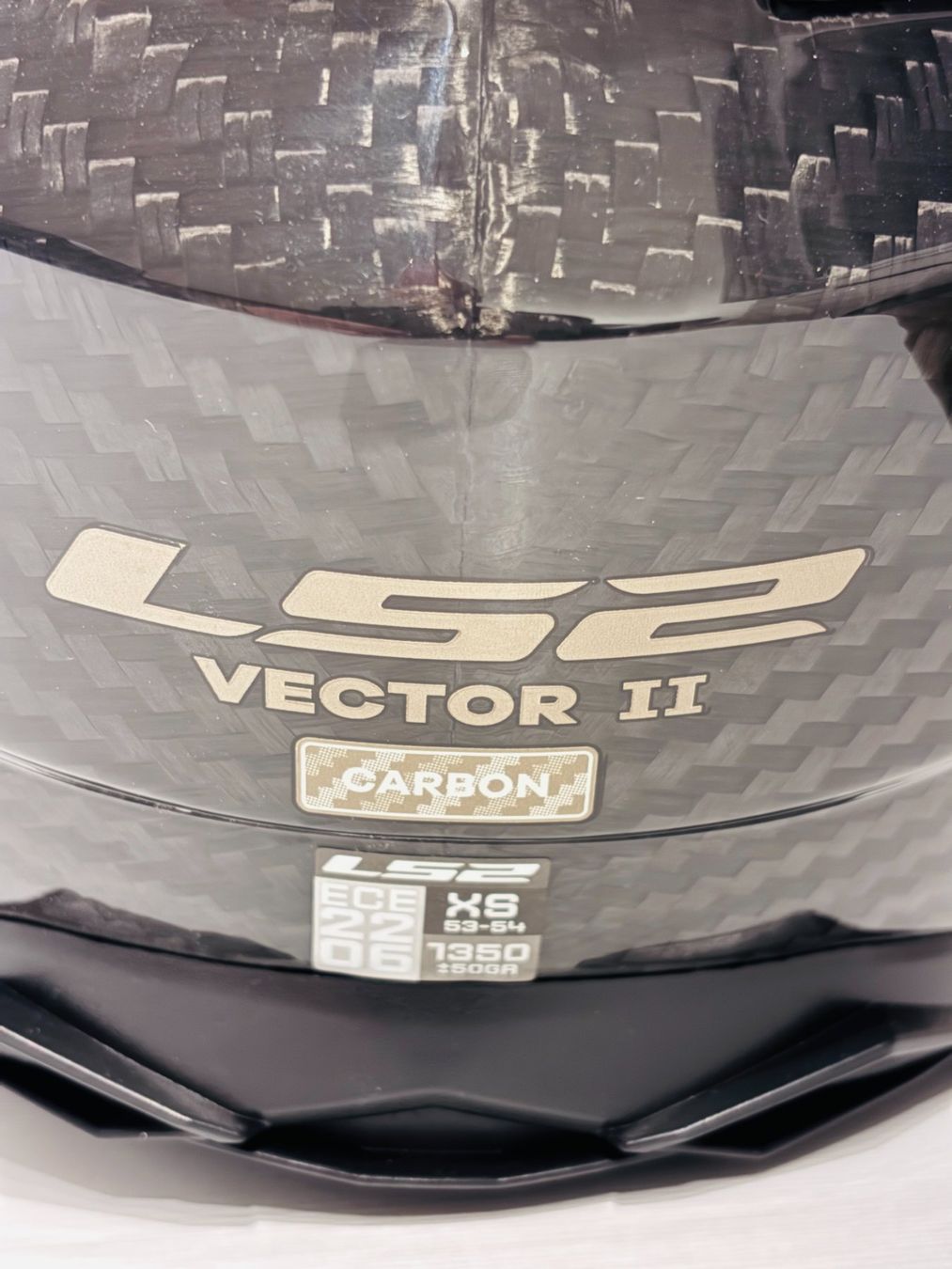 Caschi & visiere: LS2 FF811 Vector II Carbon Integralhelm – Nuovo (secondo la descrizione) da Rhäzüns venduto da Jagarn 1