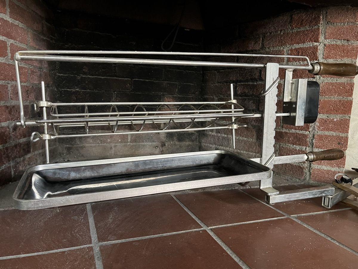Griglie: Tropfschale zu Grillspiess – Usato da Erlinsbach venduto da Guges 4