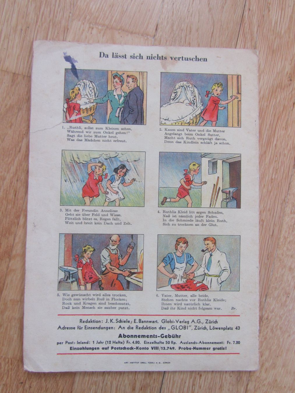 Fumetti: Der Globi  /  Juli 1951 – Usato da Seengen venduto da mikelele 4