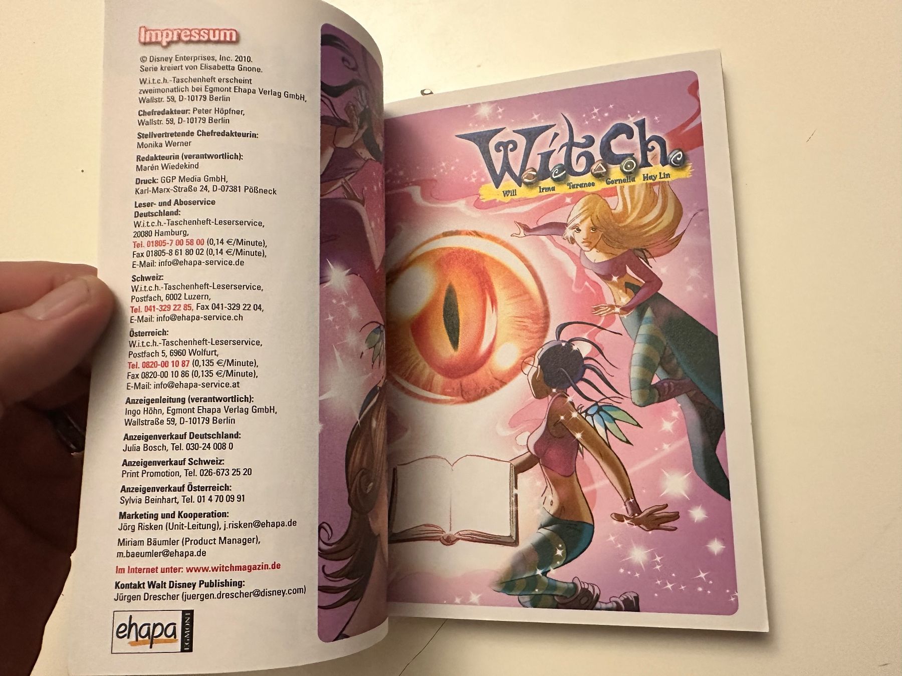 Comics: W.i.t.c.h. Sonderheft Band 21 - Witch – Gebraucht aus Münsingen von Ganjam 3