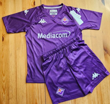 AC Fiorentina Trikot + Hose Kappa NEU Gr 128 Florenz Italien