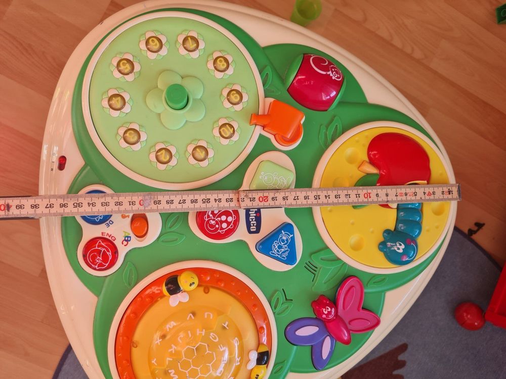 Chicco Garten der Wörter Spieltisch, DEUTSCH+Englisch,Musik Kaufen