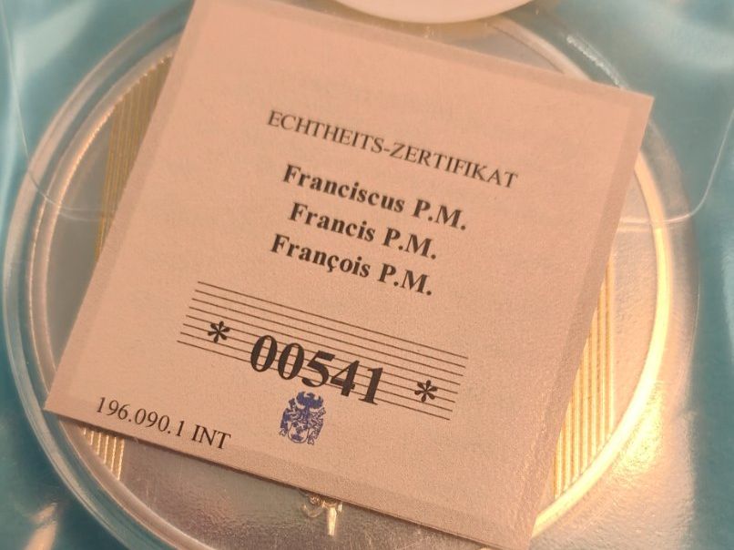 Medaglie: Papst Franziskus Medaille – Nuovo (secondo la descrizione) da Eschenbach SG venduto da twin02 2