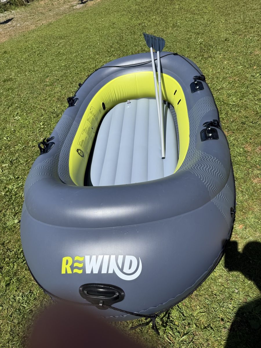 Bateaux: Aufblasboot REWIND mit Paddel – D'occasion à Mönchaltorf par xhedea_15 2