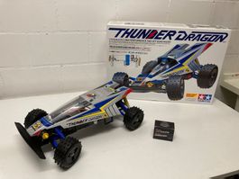 Tamiya Thunder Dragon 4WD RC Buggy  - neu, Vitrinenmodell