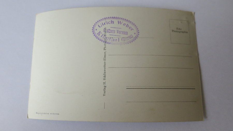 Ansichtskarten: Klönthalsee - Richisauer Schwammhöhe - um ca. 1960 – Gebraucht aus Jona von centumprata 1