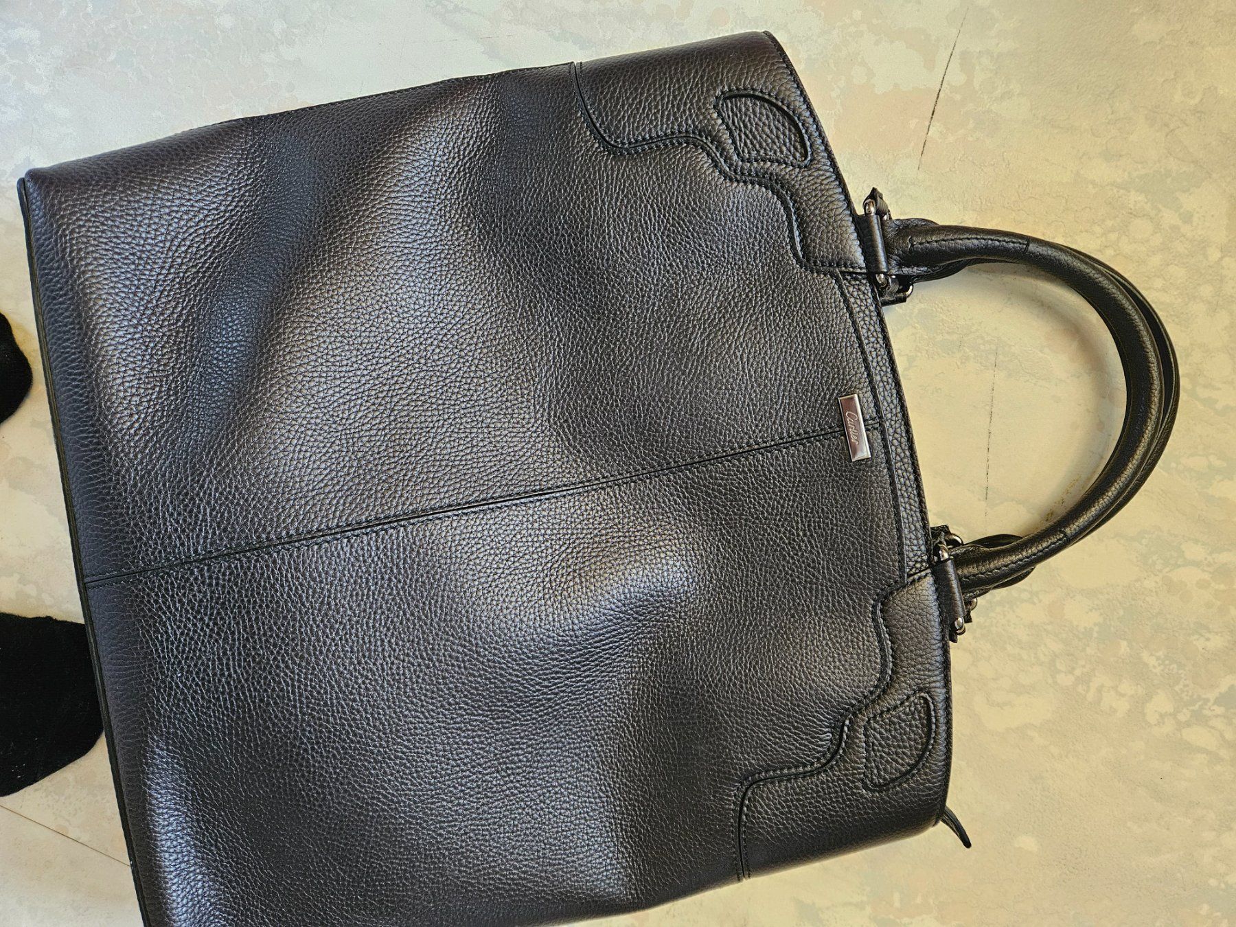 Borse: Leder PC Tasche/ sac en cuir pour PC – Usato da Liebistorf venduto da NolanR 2
