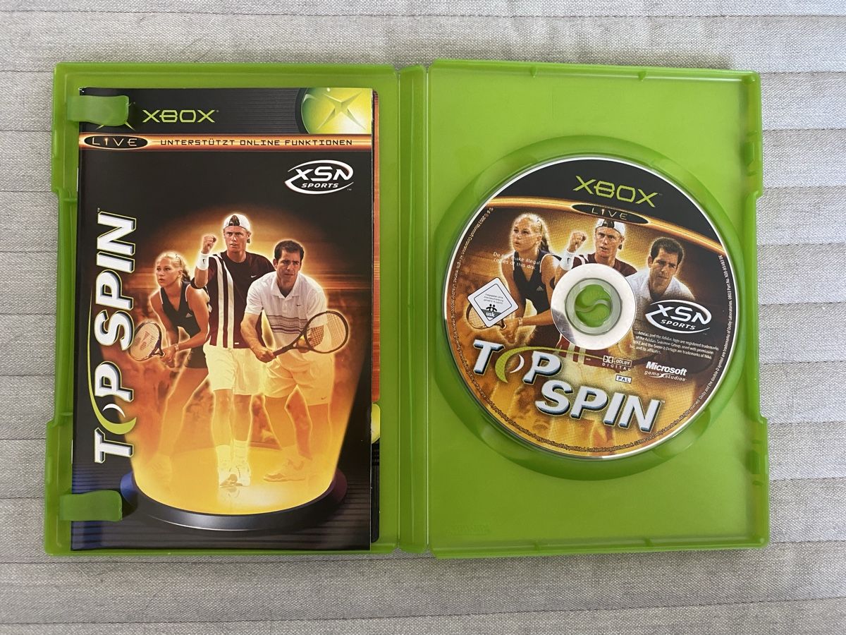 Microsoft Giochi: Top Spin für Xbox – Usato da Thunstetten venduto da Virus_33 1