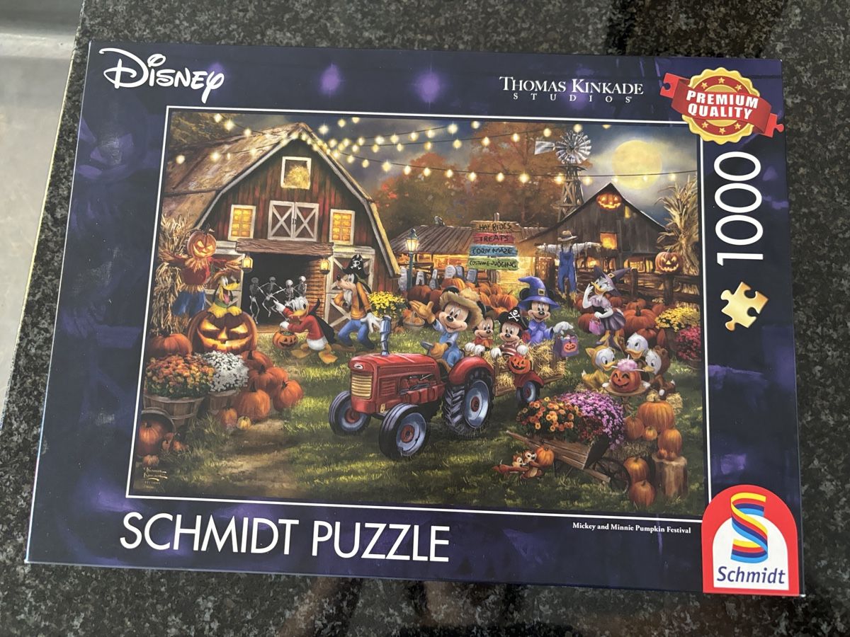 Puzzle: Schmidt Puzzle Disney Thomas Kinkade 1000 Teile Mickey – Usato da Grosswangen venduto da Sunnyday35