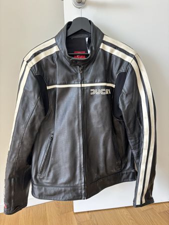 Ducati Dainese Leder-Motorradjacke (ohne Protektoren)