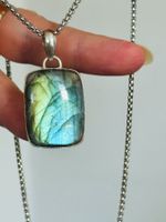 Labradorite Gemstone Handmade Jewelry necklace