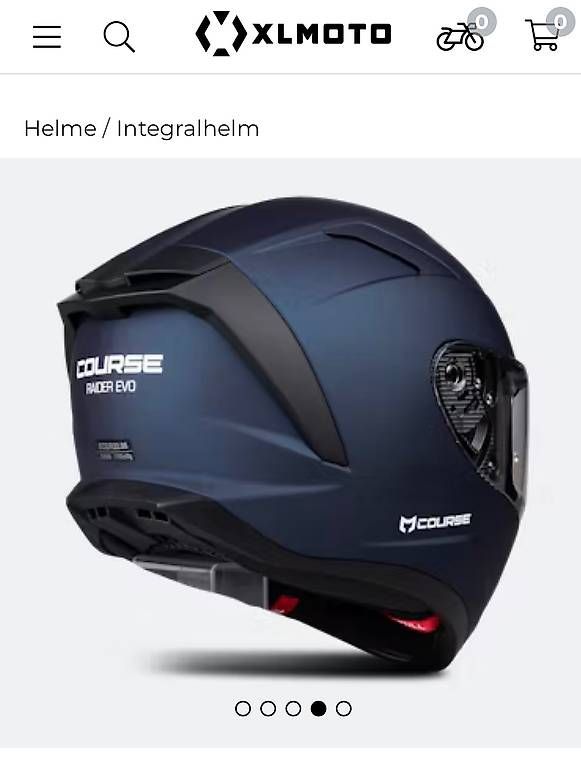 Helme & Visiere: Motorradhelm Course Evo Grösse XS – Gebraucht aus St. Gallen von CarpeDiem9
