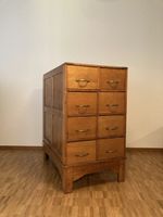 Schubladenschrank Massivholz Eiche