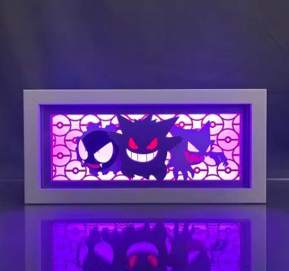 Lampen: Pokemon Lampe mit Gengar & Co - – Neu und originalverpackt aus Hohentannen von MagmaCollectibles