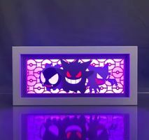 Pokemon Lampe mit Gengar & Co -