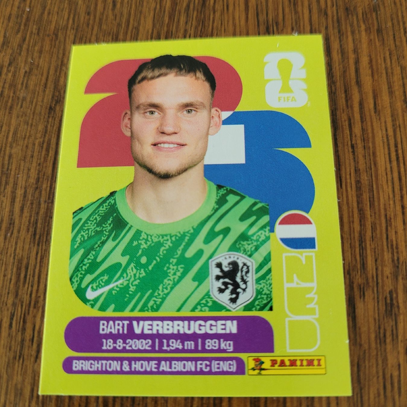 Panini Carte collezionabili: Panini26 Bart Verbruggen – Nuovo (secondo la descrizione) da Winterthur venduto da Flomal