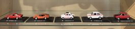 Abarth Modelle Sammlung