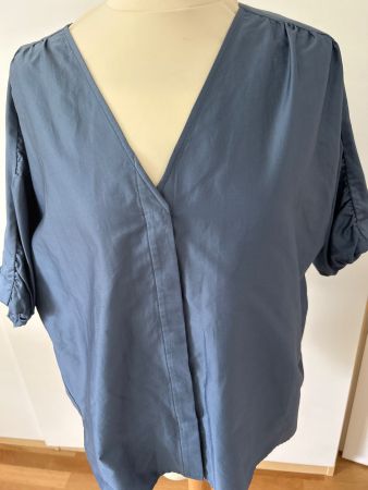Adolfo Domínguez Bluse, 100 % cotton, Gr S neu