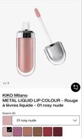 Gloss rouge a lèvre kiko Milano Lot de 3 pour 35 fr