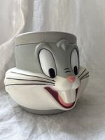 Vintage Warner Bros. Bugs Bunny Hard Plastic 3D Facial Mug (