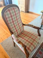 Élégant fauteuil de style Louis-Philippe bois massif