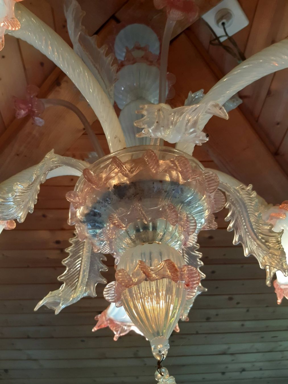 Lampadari & plafoniere: Kronleuchter - Murano Glas vintage – Usato da Lumino venduto da Onyxrocks 2