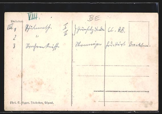 Cartes postales: Adelboden, Strassenpartie mit den Kiosks – D'occasion à Berlin par bartko-reher 1