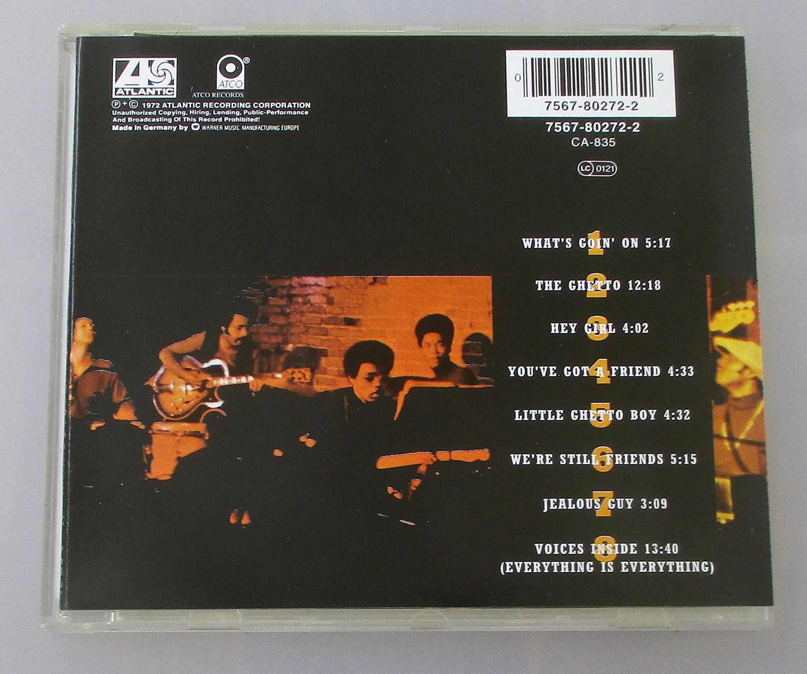 CDs: DONNY HATHAWAY - Live – Gebraucht aus Wattwil von Muriel11 1