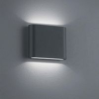 LED Aussen Wandleuchte, 11 cm x 9 cm
