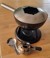 Fondue Set antihaftbeschichtet mit Zubehör neuwertig D 23/14