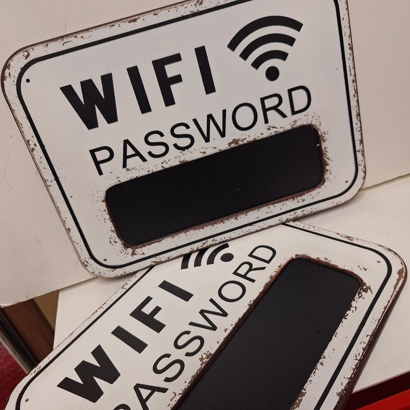 Insegne: Schild Wifi Password – Nuovo (secondo la descrizione) da Brugg AG venduto da bacbac5757