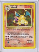 Pokémon Glurak A1/02 Holo – Base Set – DE – LP