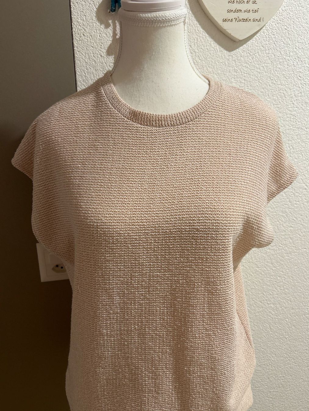 Pulls & Sweat-shirts: Damen kurzarm Pulli lachs/rosa  Gr. M mit Gummizug – Neuf (Voir description) à Brunnen par Nala2929 1
