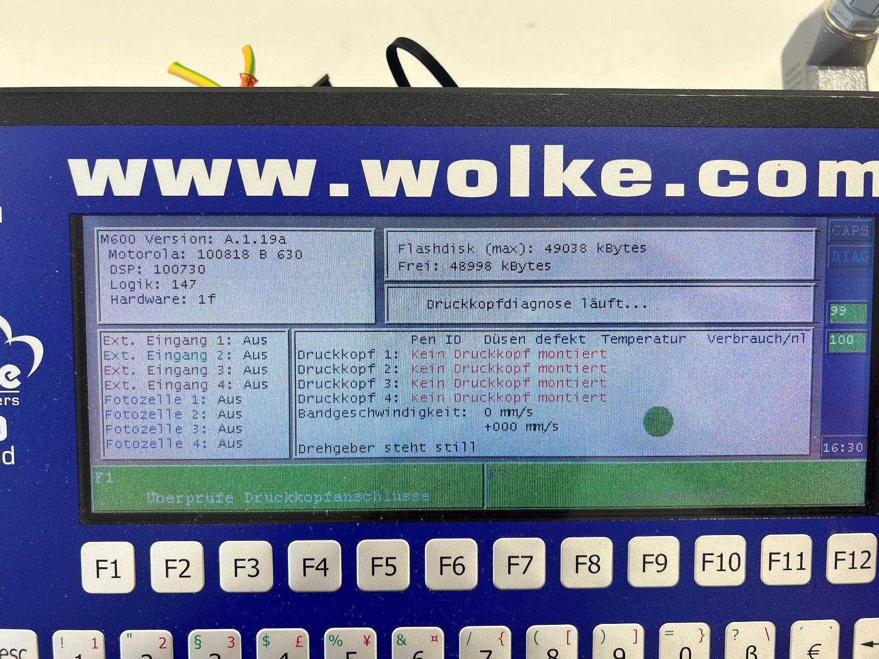 Accessori da laboratorio: Wolke M600 advanced Printsystem – Usato da Niederdorf venduto da LeptonAG_Labor 4