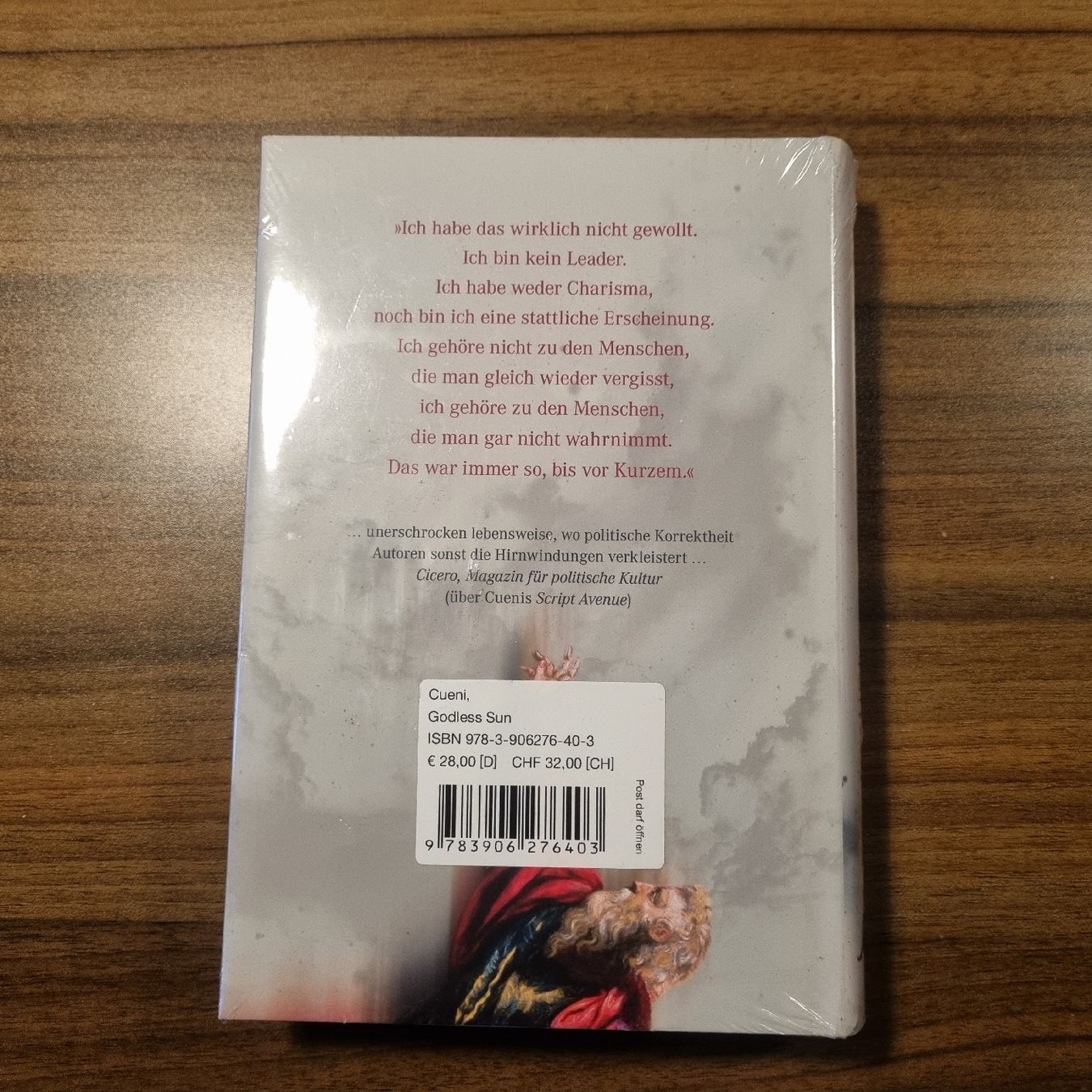 Libri: Buch Godless sun Claude Cueni – Nuovo e nell'imballaggio originale da Zürich venduto da ret_7ppg 1