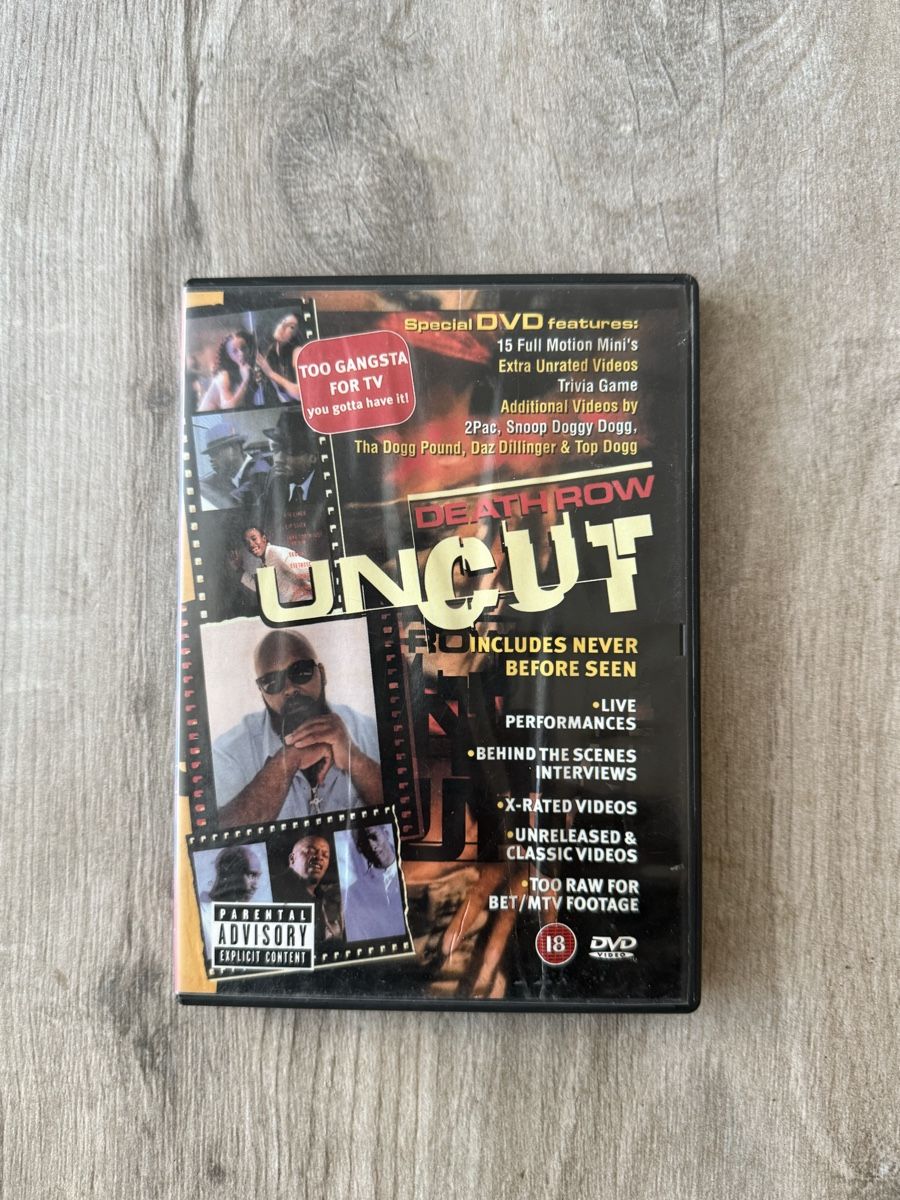 Tous les DVDs: DVD - Death Row Uncut - Tupac  – D'occasion à Neuchâtel par Blek7