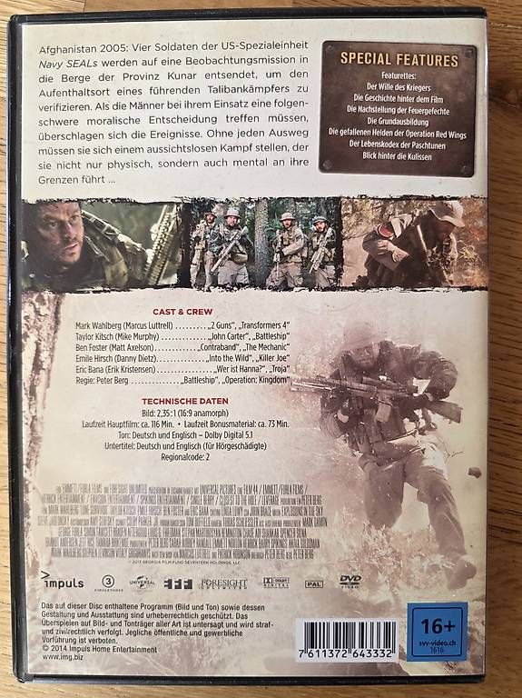Tutti i DVDs: Lone Survivor – Usato da Heimberg venduto da Cpidu 1