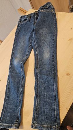 Jeans Hose, Top Zustand, Gr. 140, für Mädchen, Herbst