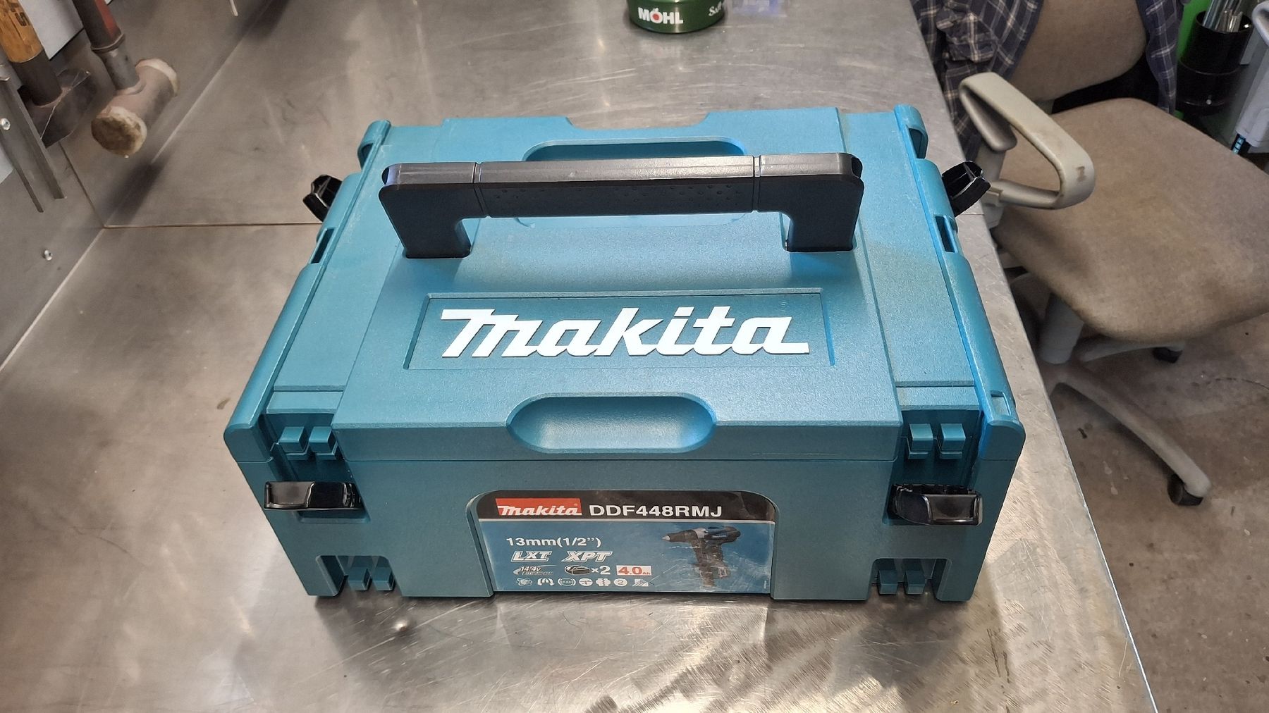 Makita Tutti gli attrezzi: Makita DDF448RMJ Koffer neu – Nuovo (secondo la descrizione) da Zuckenriet venduto da baro05 1