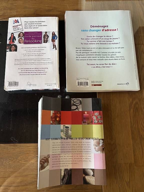 Libri: 3 livres relooking deco et bricolage – Usato da Perroy venduto da barballalla 1