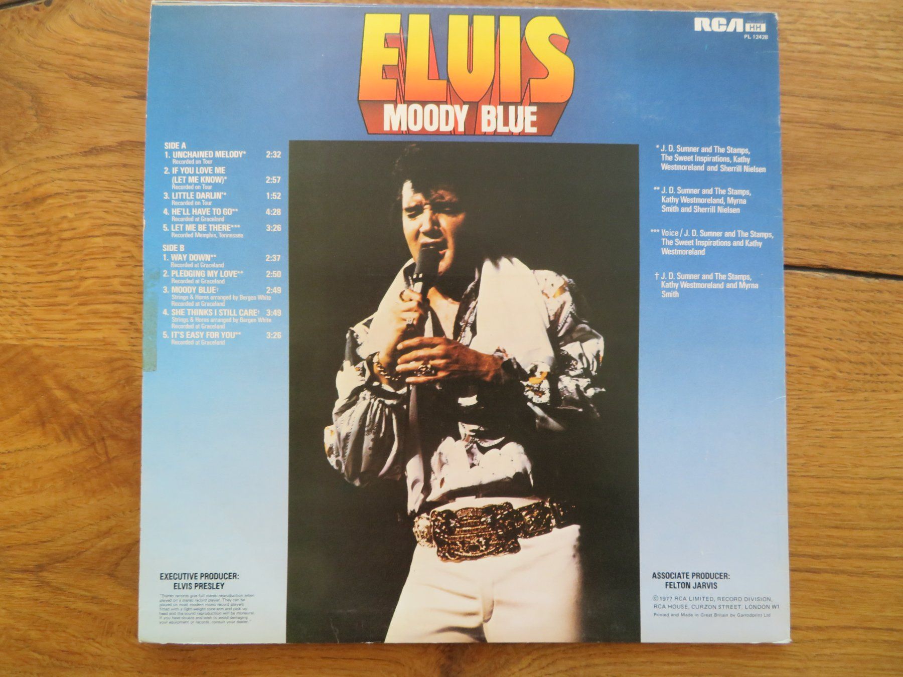 Dischi in vinile: ELVIS PRESLEY MOODY BLUE – Nuovo (secondo la descrizione) da Zürich venduto da max_cp5f 1