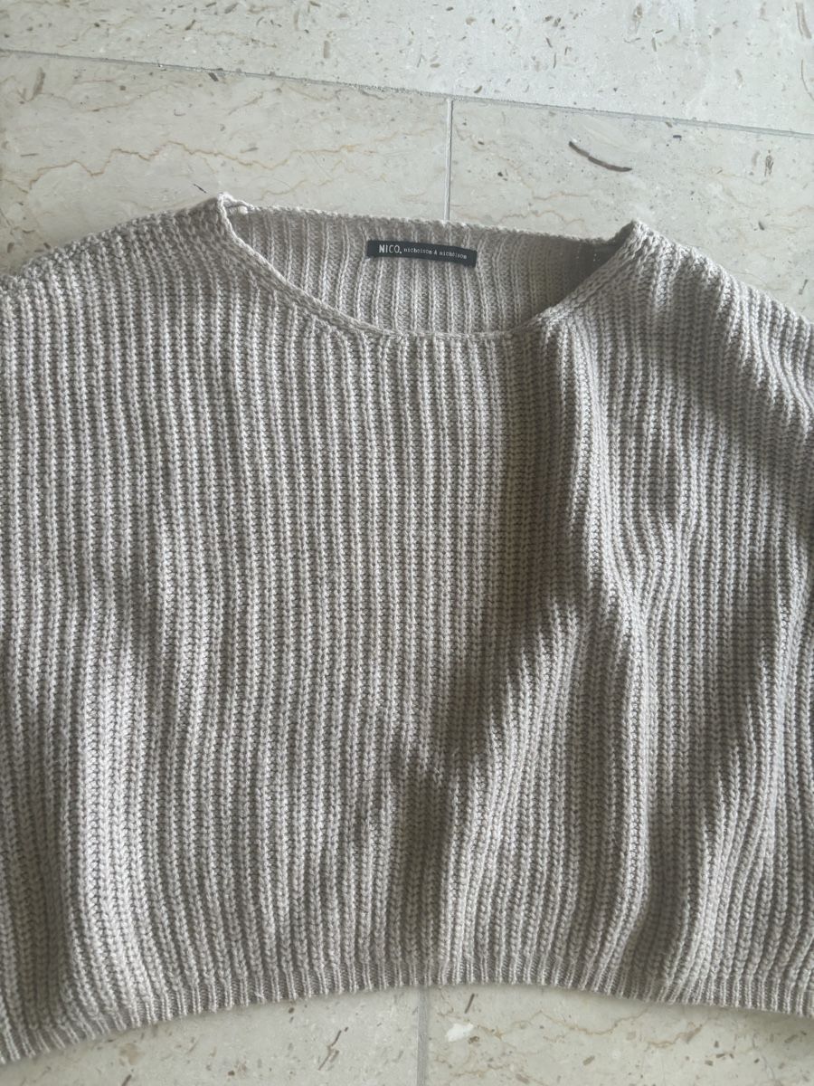 Maglioni & Felpe: Nico Wollpullover Strickpullover Beige - one size – Nuovo (secondo la descrizione) da Zürich venduto da marykari37 2