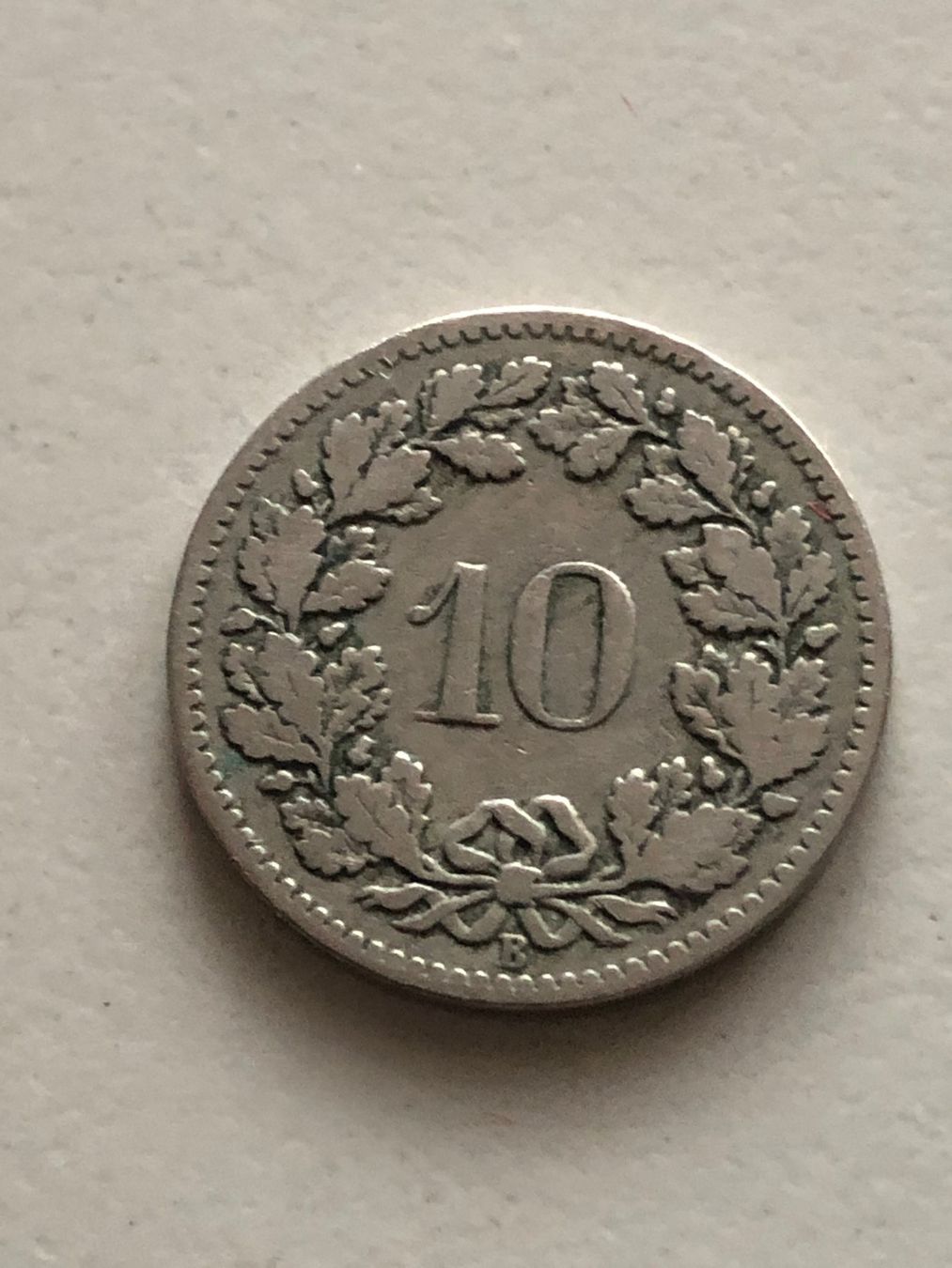 Toutes les monnaies: 10 Rp. 1901 – D'occasion à Schötz par Odpa 1