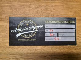 Gutschein Fahrschule