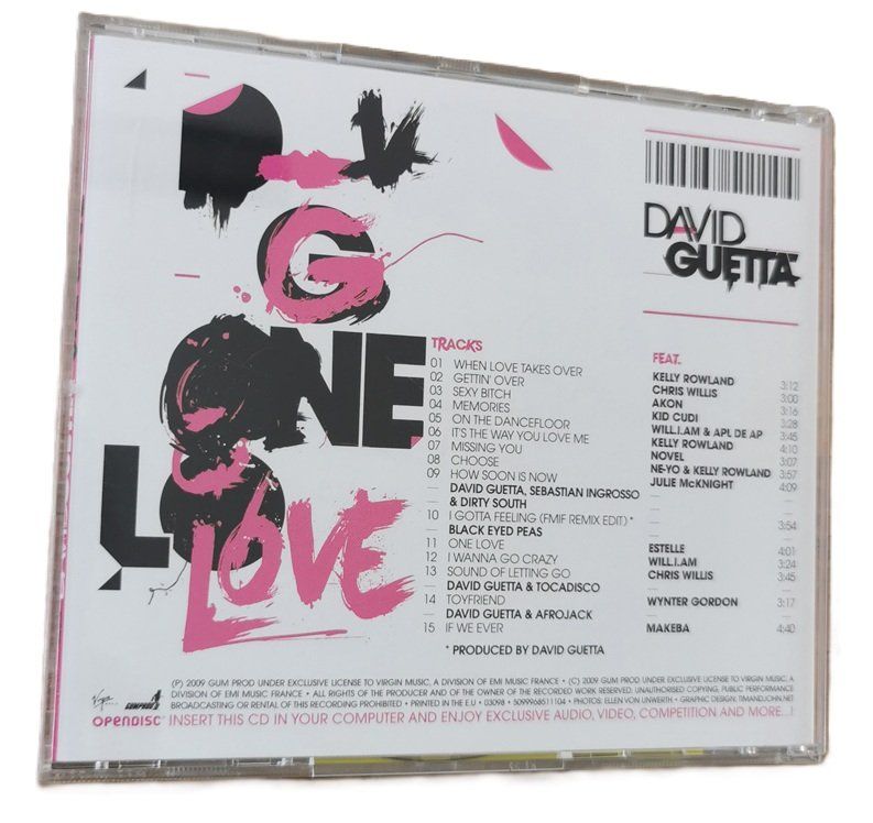 CD: David Guetta – One Love  (CD, enhanced) – Usato da Wilen b. Wollerau venduto da morethanmusic 1