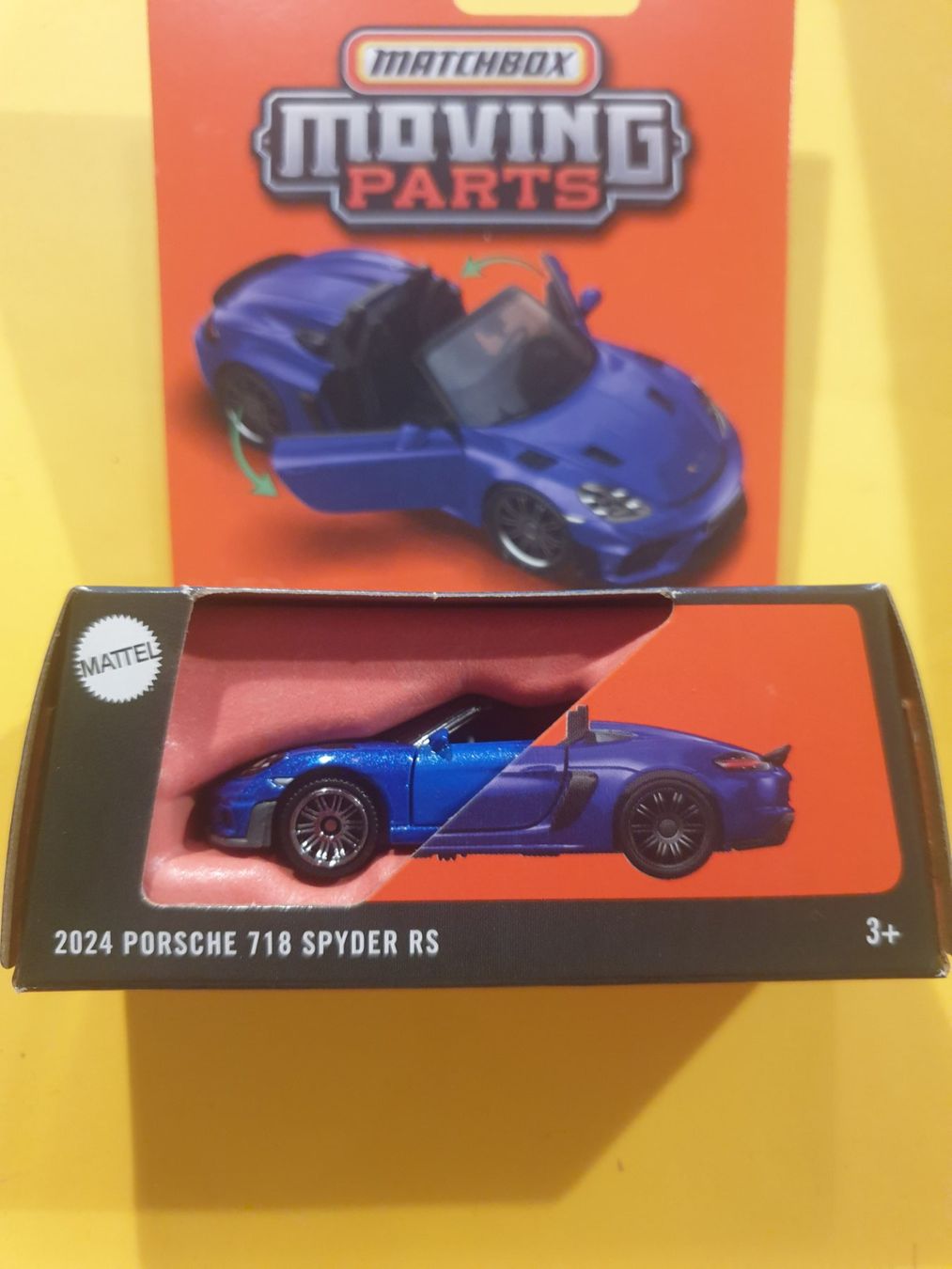 Matchbox Modellautos: Matchbox 2024 PORSCHE 718 SPYDER RS – Neu und originalverpackt aus Oftringen von Rotor 1