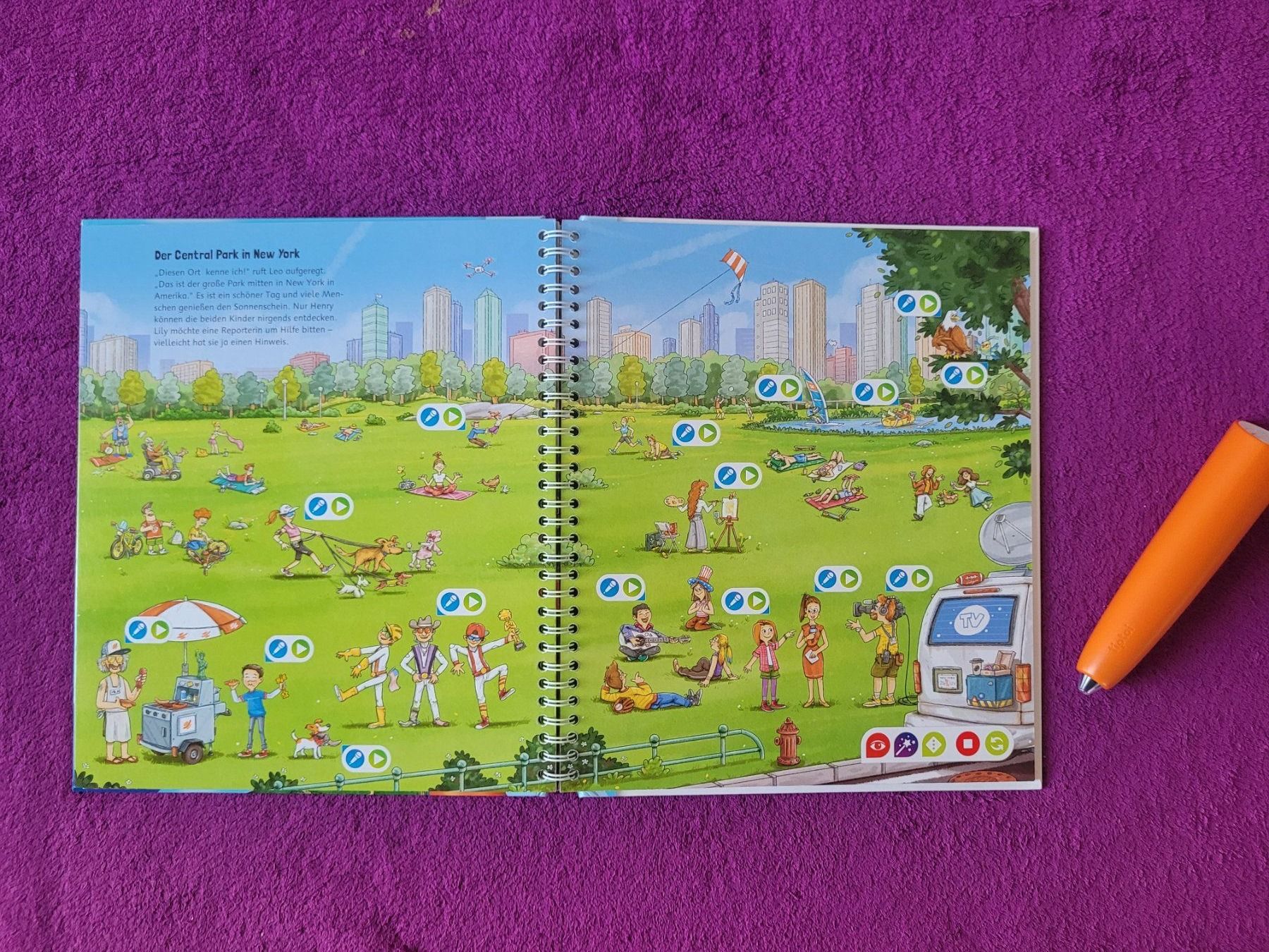 Ravensburger Spiele: tiptoi CREATE Starter-Set - Stift & Weltreise Buch – Gebraucht aus Müllheim Dorf von Seeeule01 6