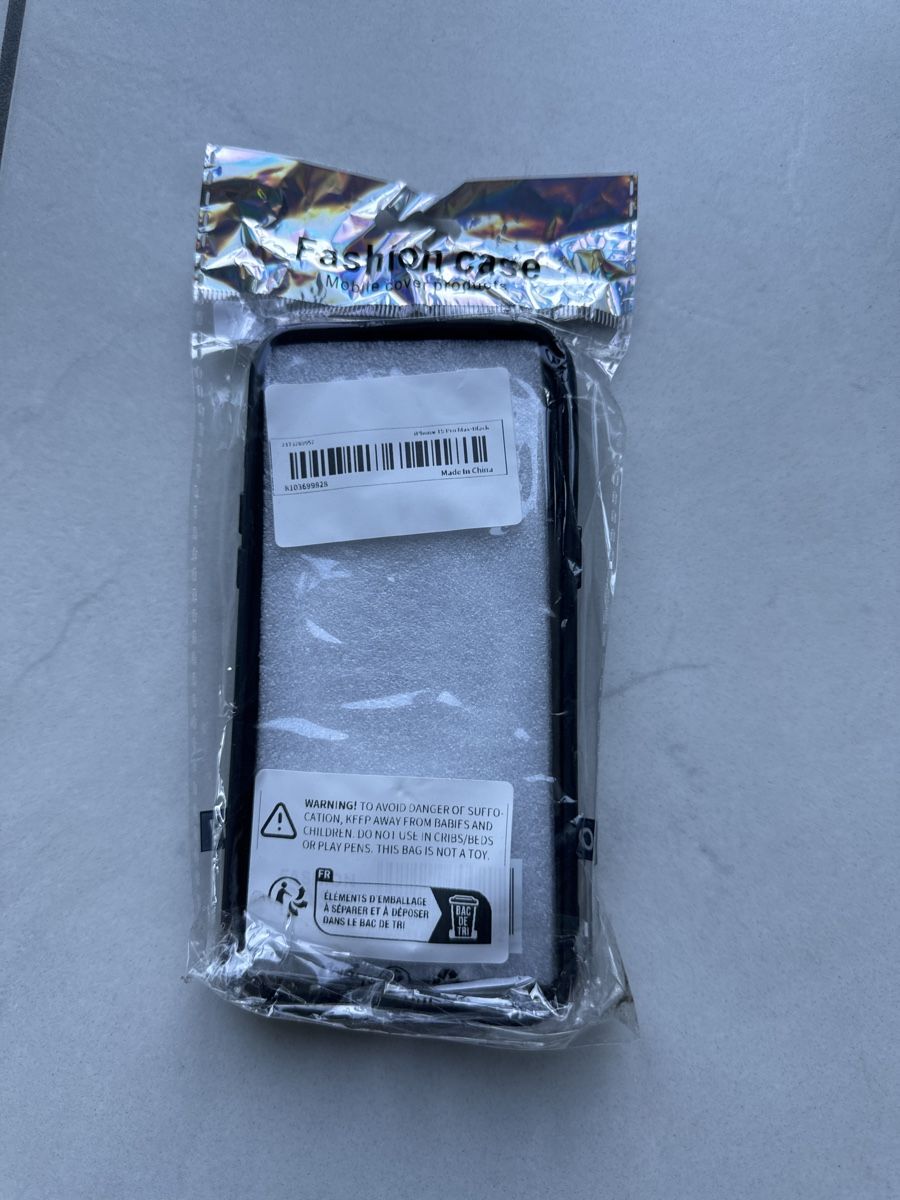 Cover & Protezioni schermo: iPhone 15 Pro Max Hülle, Schwarz, Neu mit Ring – Nuovo (secondo la descrizione) da Bremgarten b. Bern venduto da Sportlich09